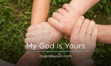 MyGodIsYours.com - Creative brandable domain for sale